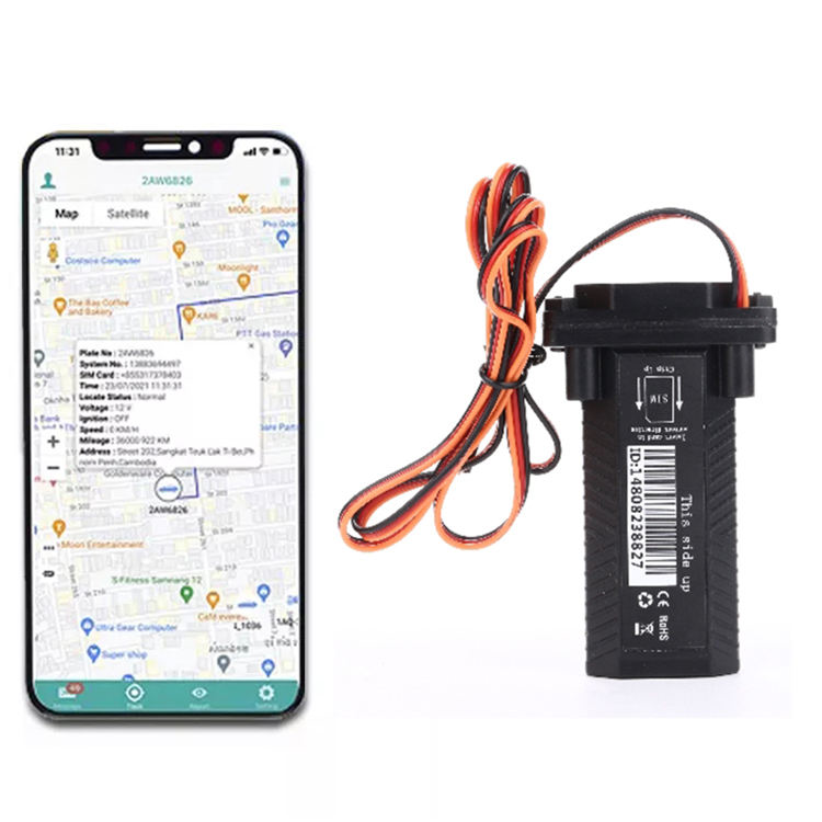 YW12 Car GPS Hidden Tracker Fleet Real time Management Remote 4G Anti Theft Tracker