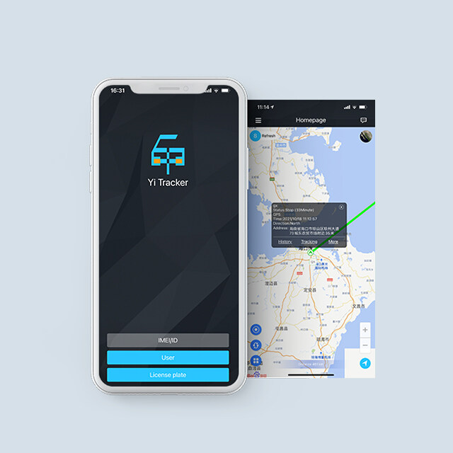 GPS tracking system fleet management positioning platform Yi Tracker2